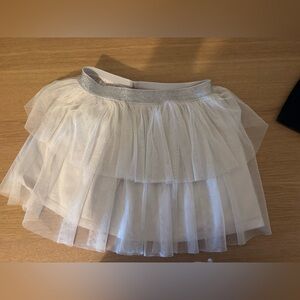 Joe Fresh 4T White Tulle Skirt